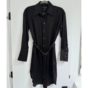 BANANA REPUBLIC / BLACK SILK DRESS / SIZE XS